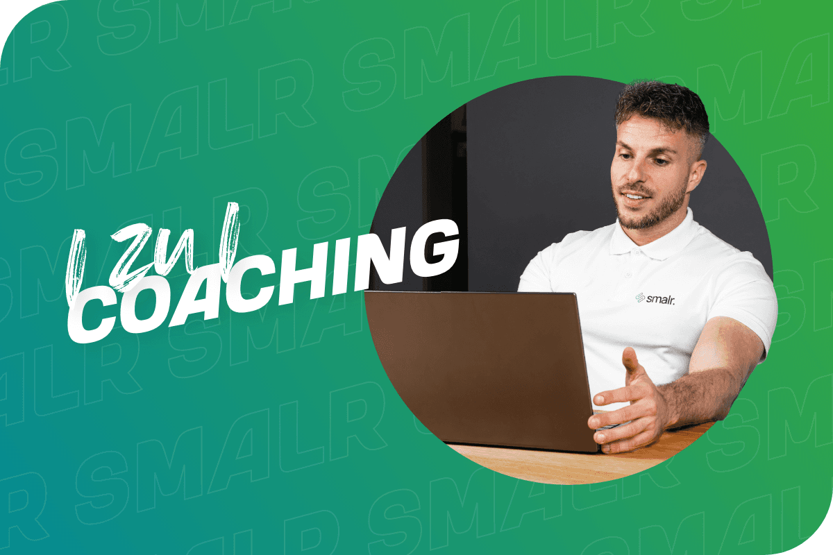 smalr Coaching Karte mit Coach